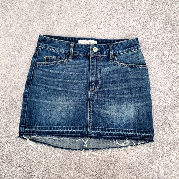 HOLLISTER Denim Skirt - Picture 1 of 4